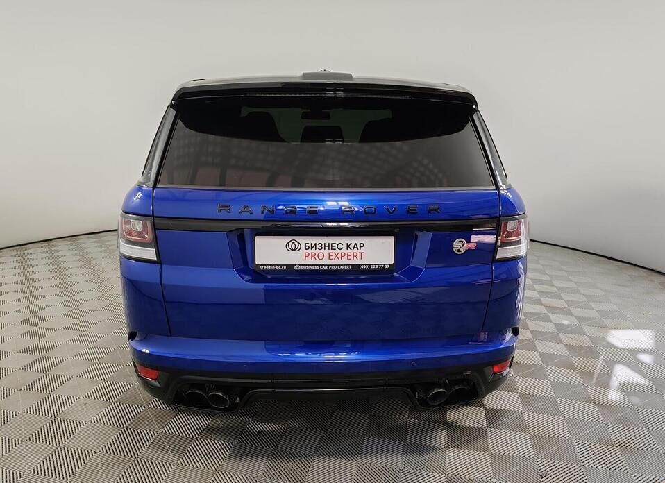 Land Rover Range Rover Sport SVR 5.0 AT (550 л.с.) 4WD